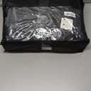 Joy Forserve Rear Bench Leather Car Seat Covers – Waterproof, Universal Fit for Most Trucks, Jeep, SUV, Pickup, Luxury Back Seat Protectors(Fit 49~55.5''),Black