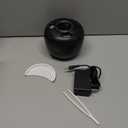 Upgraded Ultrasonic Retainer Cleaner Machine, 45kHz Ultrasonic Dentures Cleaner for Night Guards, Braces, Aligner, Toothbrush, Jewelry and More, 200ML Capacity, Black1