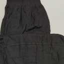 Xiaoxuemeng Womens Baggy Wide Leg Pants Casual Elastic Waisted Palazzo Harem Pants with Pockets (Large, Black)