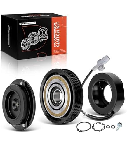 ECCPP A/C Compressor Clutch 1999-2003 Fit for Lexus ES300 RX300 3.0L 2004-2006 Fit for Toyota Camry Highlander 3.3L AC Compressor Clutch Assembly Kit Pulley Coil Set