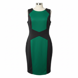 VFSHOW Womens Front Zipper Work Business Office Bodycon Dress Elegant Professional Career Church Party Pencil Sheath Dress Size XL