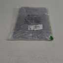 Smiry Rectangle Picnic Table Cloth, Waterproof Elastic Fitted Tablecloths for 6 Foot Tables, Washable Polyester Table Cover for Camping, Indoor and Outdoor (Grey, 30"x72")