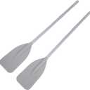 Yosoo Health Gear Aluminum Alloy Dinghy Paddle Set Ribbed Blades, 2 PCS