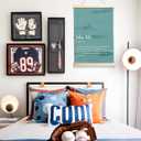 NQDWX Lake Life Hanging Flag - Rustic Cabin Wall Decor, 12x18 Inch Wooden Frame Banner, Gift for Cottage & Fishing Enthusiasts. (161)