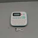 Vixic Label Makers-2025 D210S Portable Label Maker Machine with Different Fonts, Type-C for Power Labeling, QWERTY Keyboard Labeler, 600+Symbols, Easy Label Printer for Home Office School Kids, Green