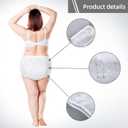 9 Pcs Waterproof Incontinence Underpants Plastic Pants Leak Proof Incontinence Underwear Adult Diaper Cover(XL,Clear)