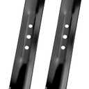 2 Pack 131-4547-03 Toro Blade with Hardware Replaces 131-4547-03, 108-9764, 108-9764-02P, 104-8697-03, 131-4546-03 Gator Mulching Blades for Toro 22 inch Recycler Lawn Mower Blade