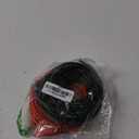 10 Gauge Wire (25FT Each, Red/Black), Low Voltage Primary Automotive Wire, Battery Cable, 10AWG, Car Audio, Car Amplifier Power or Ground Cable, Translucent Jacket, CCA, with 10 Heat Shrink Tubing