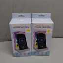 Wavy LED Light and Mirror Phone Holder Pack Of 2