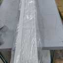 DEZ FURNISHINGS Cordless 2" Faux Wood Blind, 70.5" W x 60" H, White