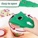 Christmas Tree Jar Opener - Multi-Functional Bottle & Can Opener for Weak/Arthritic Hands, Easy Twist Off Caps (0.6"-2.6"), Non-Slip Grip, Magnetic Fridge Decor, Great Gift for Pain-Free Opening