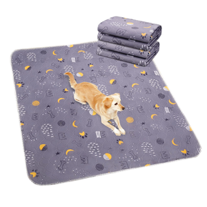 UPSKY Washable Pee Pads for Dogs 2 Pack 34" x 36" Reusable Puppy Pads Waterproof Pet Training Pads, NonSlip Dog Mats Fast Absorbent Whelping Pads for Playpen, Potty, Crate, Bed