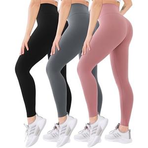 Blisset Only 2 packHigh Waisted Leggings for Women with Pockets Soft Active Tummy Control Pants for Yoga Running & Daily Wear Size S-M