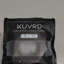 KUVRD - Universal Lens Hood - Fits 99% of Lenses, Element Proof, Lifetime Coverage (Medium - (M|72))