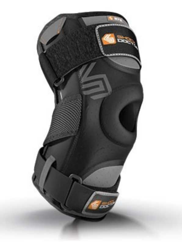 Shock Doctor Ultra Bilateral Hinges Knee Support, Black (Small, Black)
