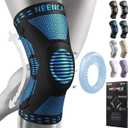 NEENCA Professional Knee Brace for Pain Relief, Medical Knee Support with Patella Pad & Side Stabilizers, Compression Knee Sleeve for Meniscus Tear, ACL, Joint Pain, Runner, Workout (Medium)