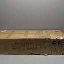 HCHQHS 3-Tier Rustic Wood and Metal Industrial Bookcase - 40in, for Home Office, Bedroom, Kitchen, Bathroom