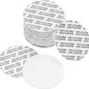 PATIKIL 45mm/1.77" Foam Lid Liner, 100 Pack PS Foam Resistant Tamper Pressure Sensitive Seal for Bottle Cap Liners Seals