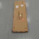 Metal Large Free Standing Adjustable Display Stand Scroll Easel with Chain Support, Gold Easel Stand for Sign, Heavy Duty Easel for Mirror, Wedding, Picture Frame (No Installation Required)