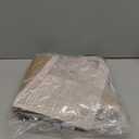 YDKGL Bathroom Rugs Mat 20x31, Ultra Thin Non Slip Bath Mats for Bathtub Quick Dry Absorbent Rubber Bathroom Mat Fit Under Door, Washable Half Round Bath Rugs, Beige Brown