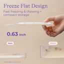 Lansinoh Breastmilk Storage Bags, 200 Count Value Pack, Baby Essentials, Fast Freeze & Thaw Breast Milk Bags for Baby Bottle Feeding, Superior Strength & Stretch, 6 Ounce