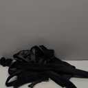 Gwabee No Heat Overnight Curl Headband Set for Women and Girls - Soft Satin Bonnet with Rollers Wrap for Long Hair Curls, 10 PCS Gift Box - Black