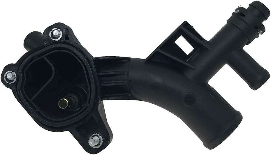 Engine Coolant Thermostat Housing Assembly Fits 2011-2016 Chevy Cruze 2012-2020 Chevy Sonic 2013-2020 Chevy Trax 2013-2019 Buick Encore Replace 25193922 55565334