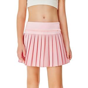 Tennis Skirts for Women Pleated Golf Skorts with Pockets Shorts High Waisted Athletic Skirt for Workout Pickleball, Size  11-12Y
