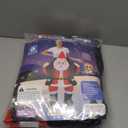 Inflatable Santa Claus Costume for men Xmas Santa Suit Blow Up Costume Adult Christmas Suit