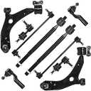 Amazon.com: 10pcs Front Lower Control Arms w/Ball Joints + Tie Rods + Sway Bar Links for Mazda 3 2004-2009, Mazda 5 2006-2017, Suspension Kit K620040 K620041 : Automotive