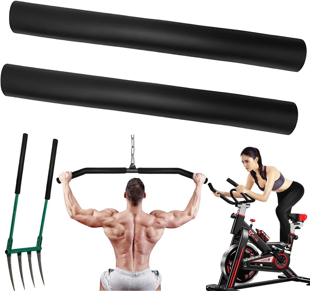 Taeku Foam Handle Grip Covers  1 Pair Anti-Slip Tubing Sleeves for Fitness Equipment, Tools, Garden Handles (40CM)
