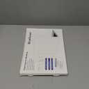 BlueSwan Anti-Cracking Case for MacBook Air 13 inch, M1 Chip 2018-2020 Model A2337 A2179 A1932, Drop Protection Soft TPU Bumper PC Base for Air 13.3 inch, Frosted Clear