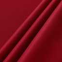 sancua 2 Pack Red Tablecloth 60 x 102 Inch, Rectangle 6 Feet Table Cloth - Stain and Wrinkle Resistant Washable Polyester Table Cover for Dining Tables, Buffet Parties and Camping