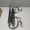 GOFORWILD Shepherds Hooks 2 Pack Black, 65 inches Tall, Adjustable Garden Hook for Outdoor, Hanging Plant, Solar Lights, Lanterns, Bird Feeders, Garden Stake and Wedding Decor, 7015