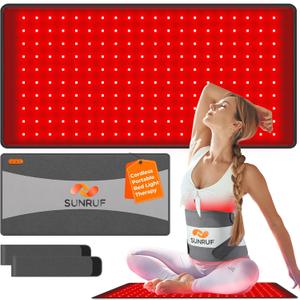 Cordless Red Light Therapy for Body, Portable Light Therapy Pad,123456789