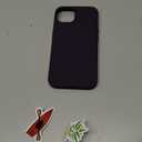 AOTESIER Compatible with iPhone 14 Case, Full Body Food-Grade Silicone Wear-Resistant, Anti-Drop Protection with Soft Anti-Scratch Microfiber Lining Phone Case for iPhone 14, 6.1 inch, Elderberry