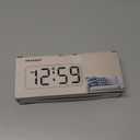 Peakeep Battery Operated Digital Alarm Clock for Bedrooms - Cordless Large Big