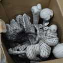 JOYIN 28 PCS Halloween Decorations Skeleton Bones and Skull Kit, Indoor Outdoor Decorations Plastic Bones Scary for Spooky Graveyard Haunted House Lawn Yard Party Decor