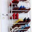 Fancy Buying Over The Door Shoe Rack Holder - 36 Pair Shoes Hanging Shelf Storage Shoe Organizer with Hooks