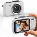 WellTone Digital Camera Kids 4K Video 64MP Photography Cameras, Compact 18X Zoom Point and Shoot, Autofocus Vlogging Mini Cameras, 2.8'' Screen with Flash for Teens Boys Girls Outdoor Travel