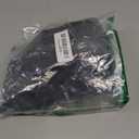 Hillban 2 Pair Plus Size Calf Zipper Compression Socks 15 to 20 Mmhg Open Toe Compression Stockings for Overweight Women Men, 2 XL (Black)