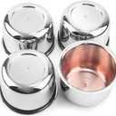 4Pcs 83MM 3.25inch Wheel Center Caps for Weld Racing Wheels Rims, Fit 3.25" Center Bore Chrome Hub Covers