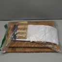 Kikcoin Extra Large Bamboo Cutting Boards, (Set of 3) Chopping Boards with Juice Groove Bamboo Wood Cutting Board Set Butcher Block for Kitchen, End Grain Serving Tray