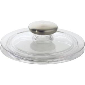 iDesign Forma Kitchen Sink Drain Stopper - Clear/Brushed (Bronze) iDesign Forma Kitchen Sink Drain Stopper - Clear/Brushed (Bronze)