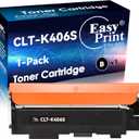 EasyPrint Compatible Toner Cartridge Replacement for Samsung CLT-406S CLT-K406S 406S Used for CLP-366W CLX-3306FN SL-C413W SL-C460W SL-C463W Printer (1x Black, 1-Pack)