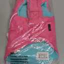 Gooby - Sports Vest, Fleece Lined Small Dog Cold Weather Jacket Coat Sweater with Reflective Lining, Pink, Small