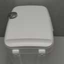 CROWNFUL Mini Fridge, 4 Liter/6 Can Portable Cooler and Warmer Personal Refrigerator for Skin Care, Cosmetics, Beverage, Food,Great for Bedroom, Office, Car, Dorm, ETL Listed (White)