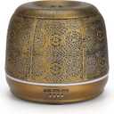 500ml Essential Oil Diffusers for Large Room, Metal Diffusers for Essential Oils, Ultrasonic Aromatherapy Diffuser for Home Office, Gift for Women and Men 