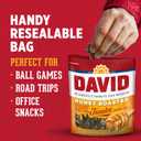 3 x DAVID Jumbo Sunflower Seeds, Honey Roasted Flavor, Easter Basket Stuffer for Baseball Players, 5.25 oz. (EXP 05/03/26)