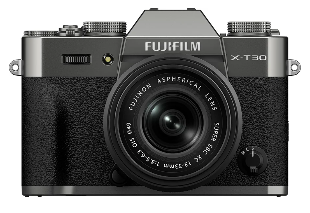 FUJIFILM X-T30 III Mirrorless Camera Body, with XC13-33mm Lens Kit, Charcoal Silver